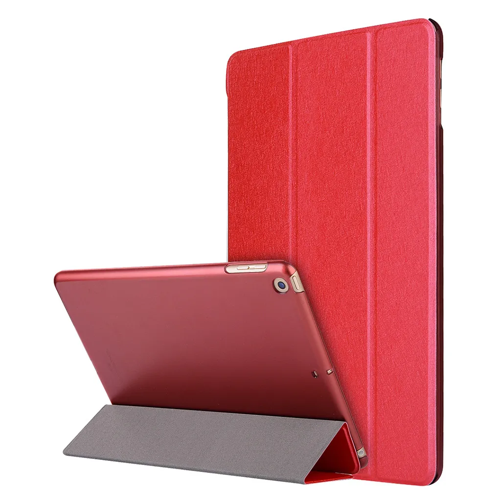 Red Жесткий чехол из ПК Жесткий Чехол для ipad 10," 7-го поколения чехол для планшета Прочный и моющийся для apple ipad Авто Пробуждение - Цвет: Red