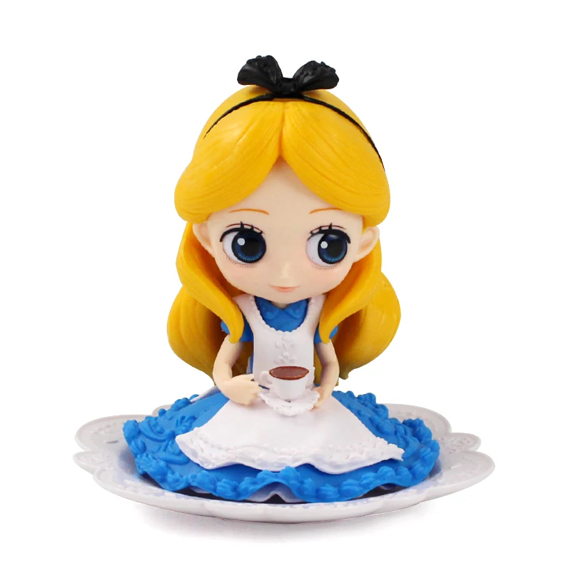 4 шт./лот 11-12 см Q Posket Princess Snow White Version фигурка куклы из ПВХ коллекционные модели
