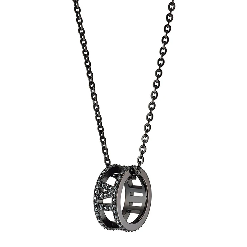 

SWA New My Hero Necklace Circle 1314 Words For Girlfriend Affectionate Expression "lifetime" Couples Accessories Set