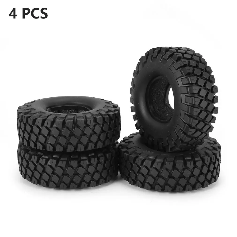 

4Pcs 1.9inch Rubber Tires Tyre Sponge Liner For RC Crawler Climbing Off-road Car Vehicle Model Truck CC01 D90