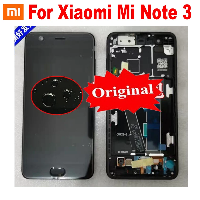 Оригинальный Новый ЖК дисплей для Xiaomi Note3 Mi Note 3 сенсорный экран дигитайзер в