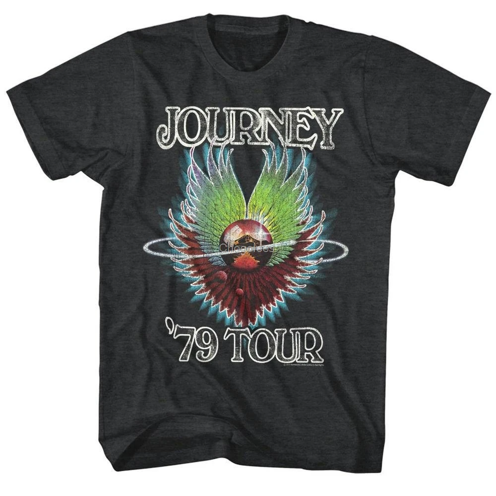 Рубашки Journey ྋ Tour из лилового угля|Мужские футболки| |