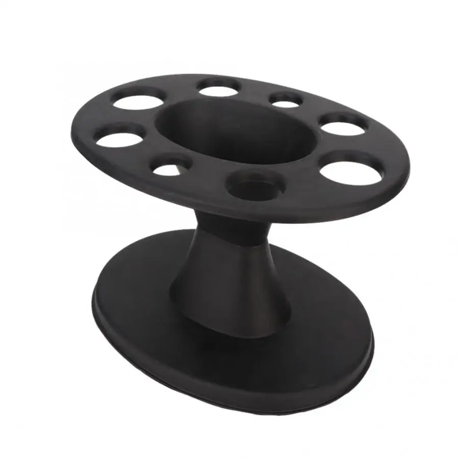 Пластиковая круглая подставка для щетки волос держатель расчески укладки