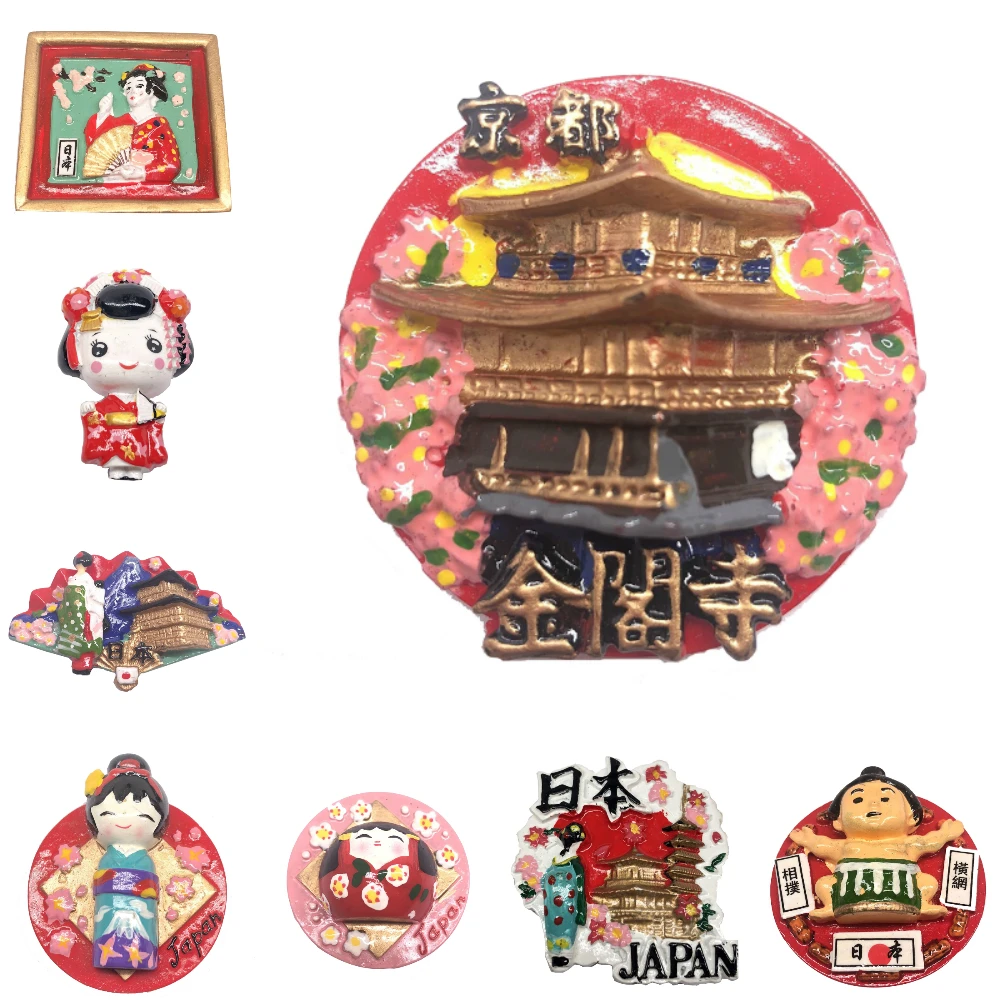 Магнитная наклейка на холодильник Lychee японский туристический Мемориальный