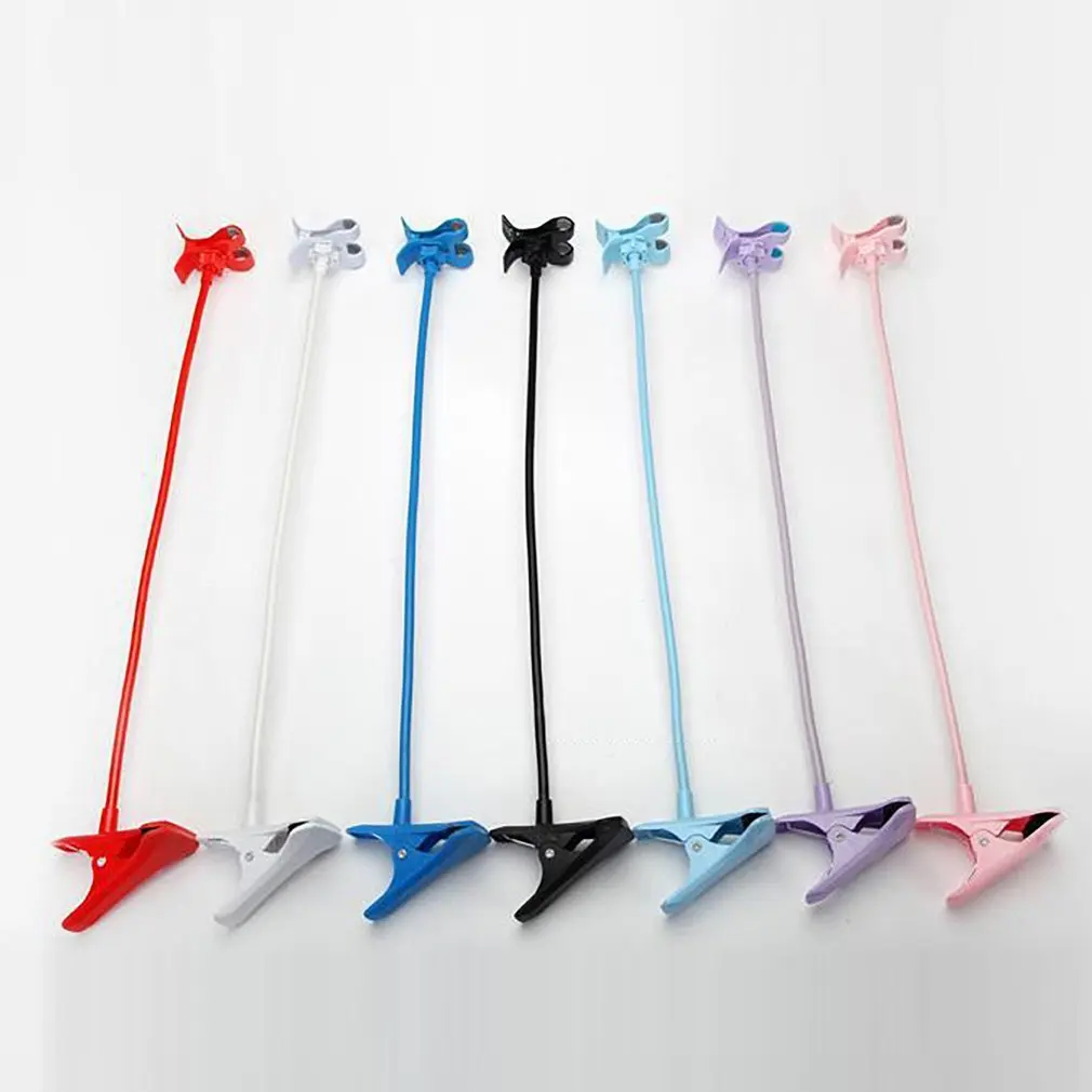 Flexible 360 Rotation Clip Mobile Mobile Phone Holder Lazy Bed Desktop Bracket Mount Stand Phone Clip Holder