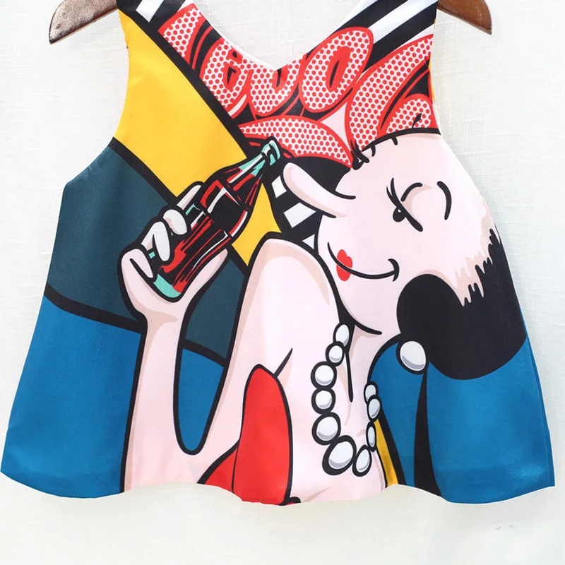 Комплекты для девочек LOVE DD &amp MM летняя Новинка 2020 милый жилет без рукавов с