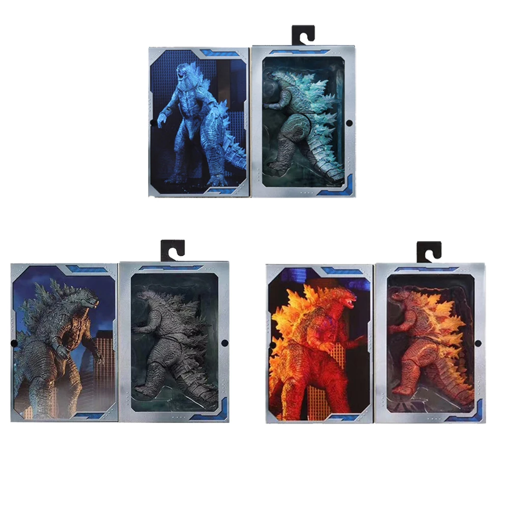 

Gojira 2019 Fire burning ATOMIC BLAST Moive PVC Action Figure Collectible Model Toy