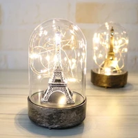 new high quality resin paris tower light romantic innovative night lamp for valentines day girlfriend birthday decoration