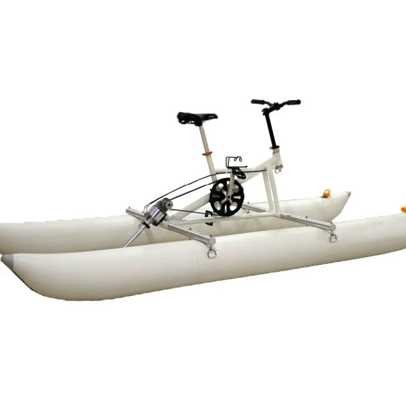 

Buoyantien Inflatable Water Bike For Water Sport Portable Yacht Kayak Boat Sea Pedal Bicycle Water Sport For Aquatic Park
