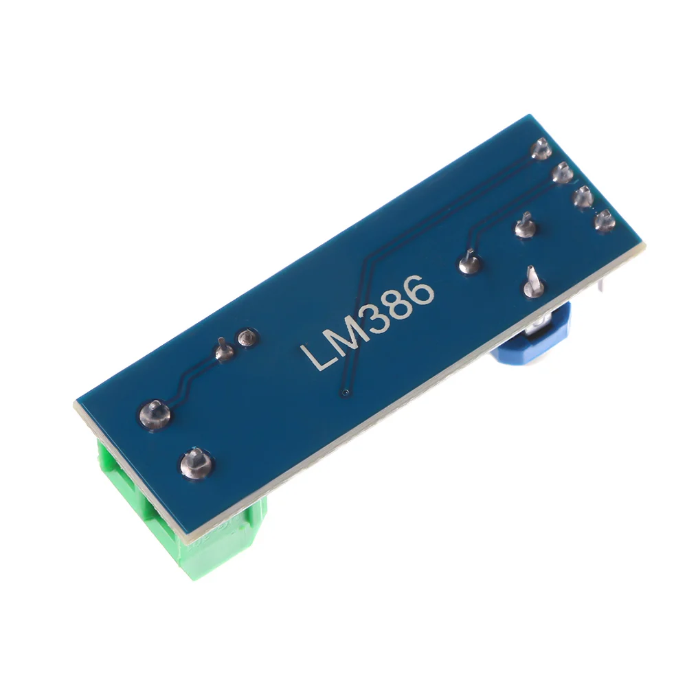 Mini LM386 модуль усилителя мощности звука 200 увеличение времени Плата моно 5в 12в