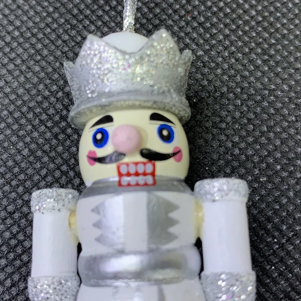 6cm 6Pcs Wooden Nutcracker Doll Soldier Christmas Ornaments Home Decor Miniature Figurines Vintage Handcraft Puppet 2021 New | Дом и сад