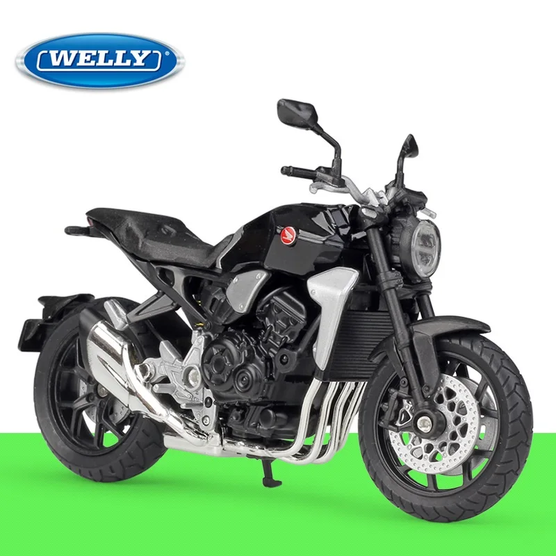 1:18 Welly 2018 Honda CNR650F красные CB1000R черные литые модели автомобилей| |
