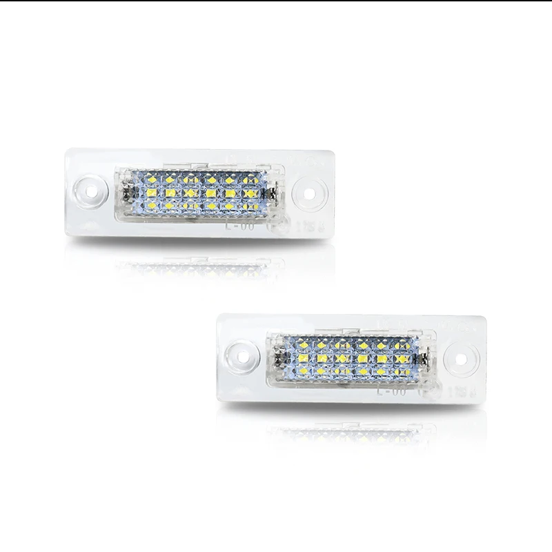 2 шт. Canbus безошибочный 12 в 6000K ксенон белый автомобиль 18 SMD светодиодный номерной