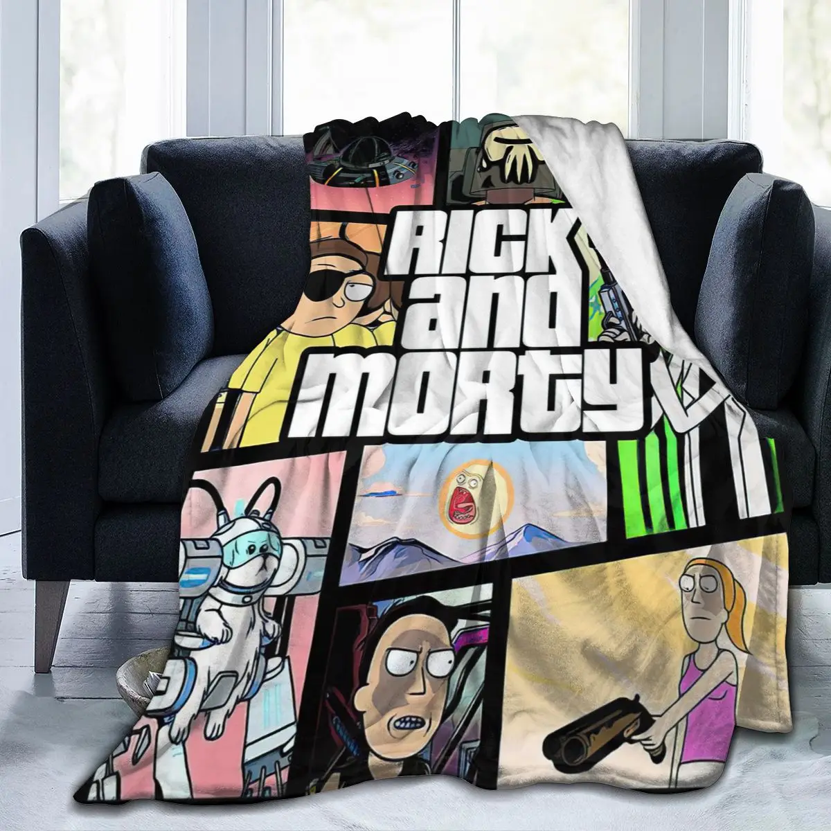 

Ultra Soft Sofa Blanket Cover Blanket Cartoon Cartoon Bedding Flannel plied Sofa Bedroom Decor for Children and Adults