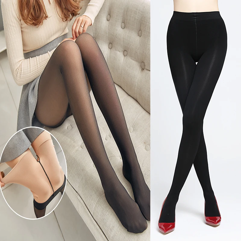 

Opaque Elastic Pantyhose Women Sexy Tights Girls Autumn Winter Black Skin Warm Slim Pantyhose for Women Female Ladies Girls