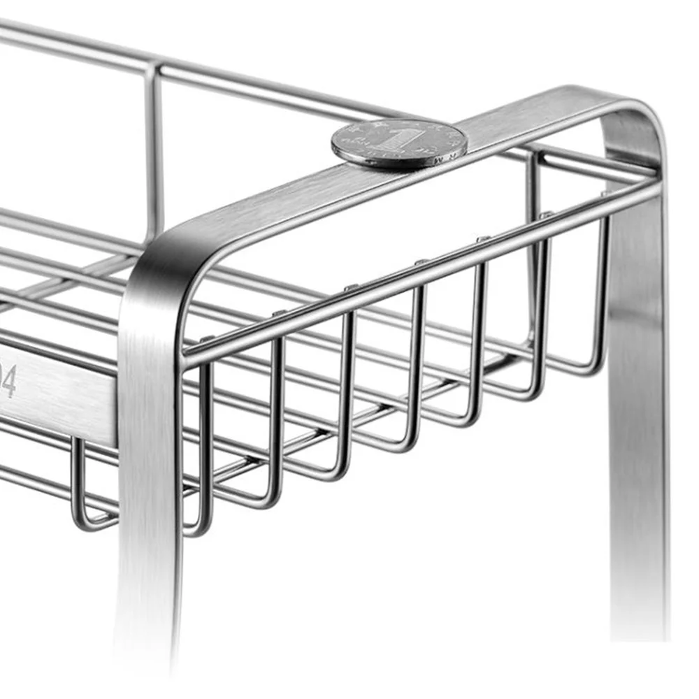 

1PC Multi-functional Stand Stainless Steel Kitchen Organizer Condiment Hanger for Kitchen