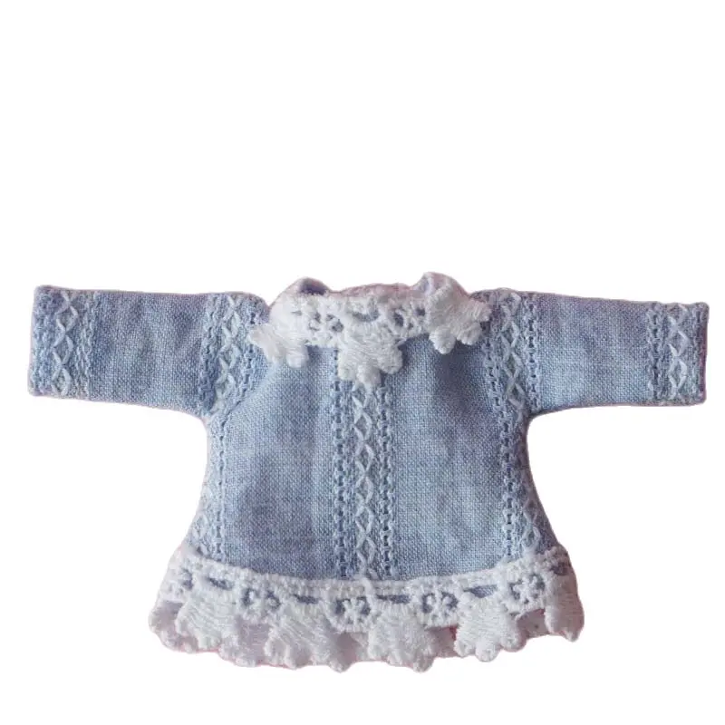 Милая Мини-одежда OB11 синее розовое кружевное платье наряд для Obitsu11 1/12 шарнирные