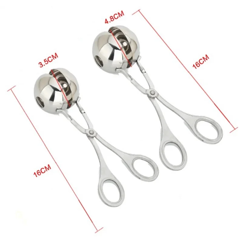 

Kitchen Accessories Kitchen Gadgets Non Stick Practical Meat Baller Cooking Tool Kitchen Meatball Scoop Ball Maker Cuisine 1Pc