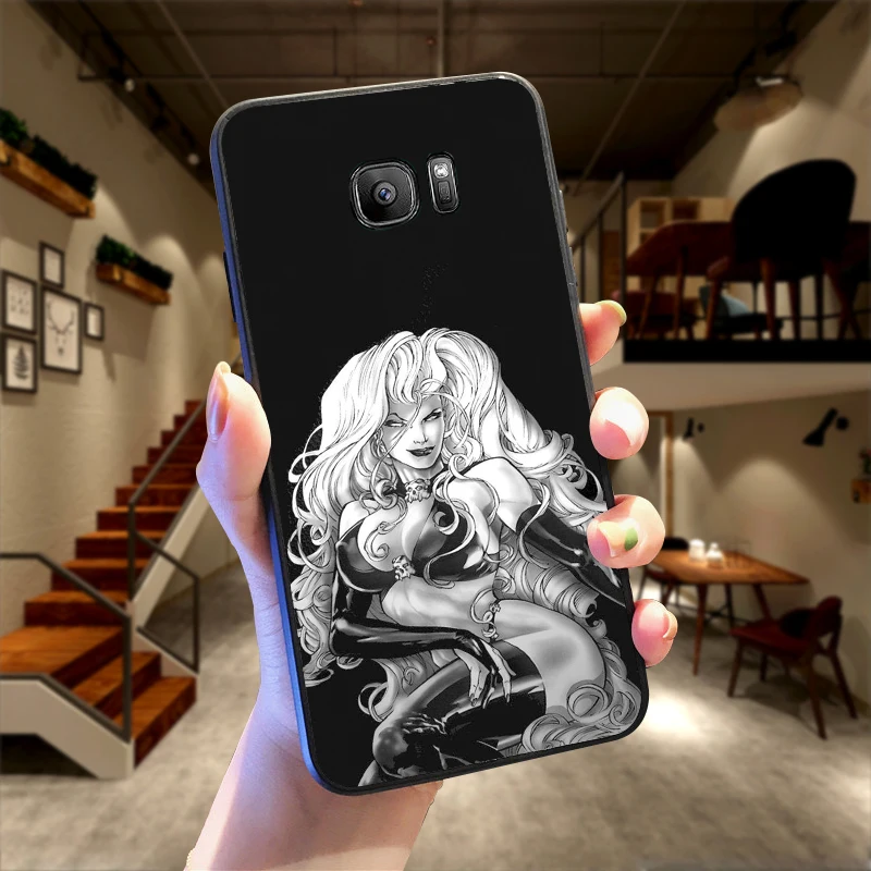 Для samsung A50 60 70 40 20 A10 чехол для телефона с рисунком из аниме Сексуальный Чистый