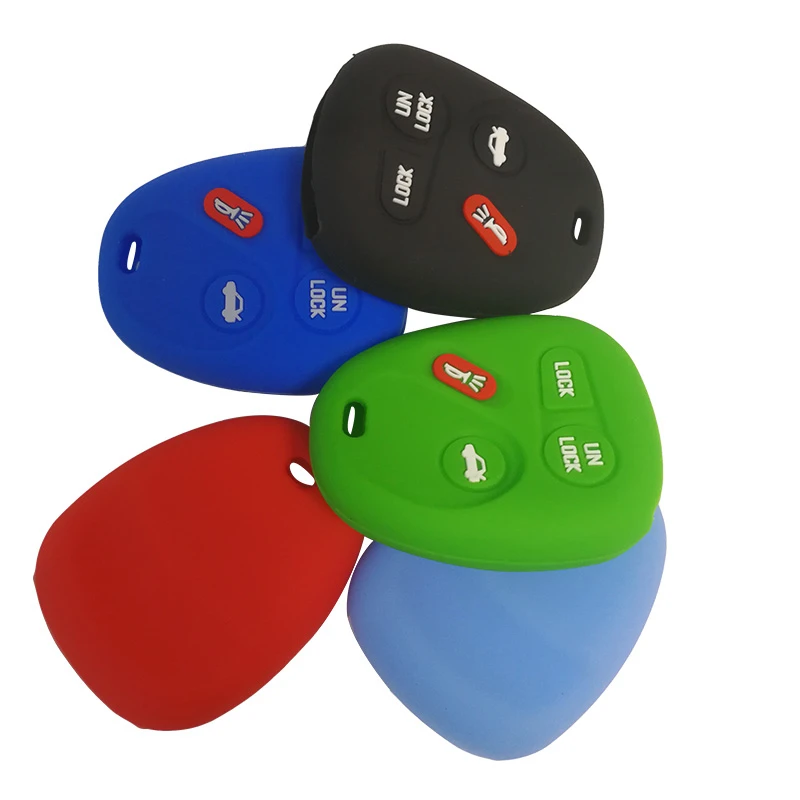 Чехол для ключей из силикагеля чехол чехол-держатель Chevrolet Saab course Suburban S10 GMC Sierra Yukon