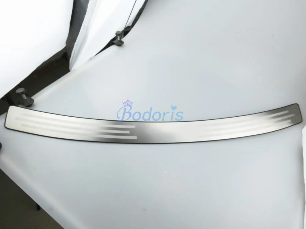 Накладка на порог двери заднего бампера из нержавеющей стали #304 2009-2017 аксессуары