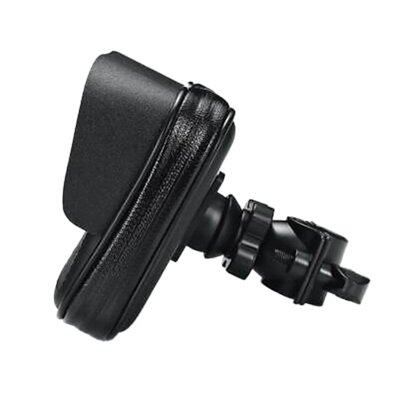 

Motorcycle Waterproof Phone Bag Case GPS Holder Handlebar Mount 360° Rotation