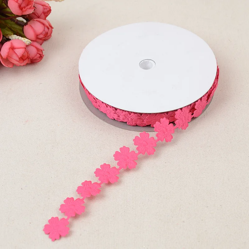 Лента для украшения свадебной вечеринки 10 ярдов 20 мм лента с цветами пояс