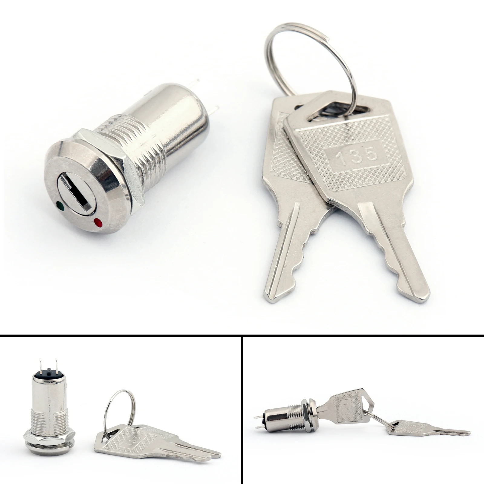 Artudatech 4 комплекта D135 12 мм микро цилиндр электронный переключатель блокировки