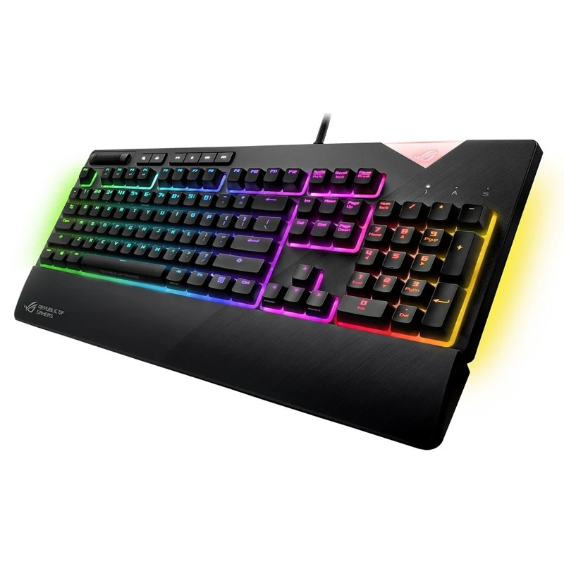 Клавиатура ASUS ROG Strix Flare 90MP00M3 B0RA00 Cherry MX black switches проводная механическая USB RGB