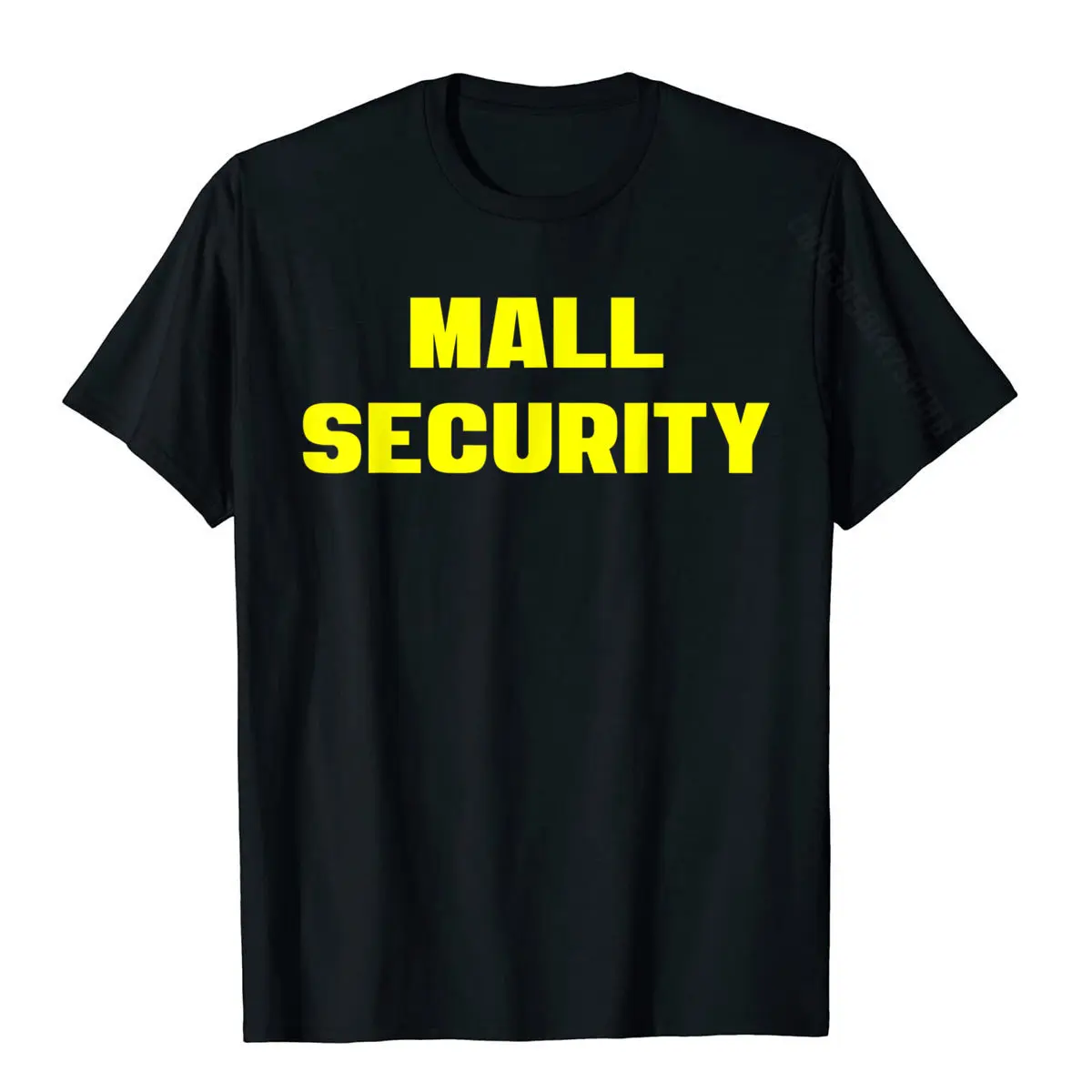 MALL SECURITY Staff Mall Cop Vintage Ironic T-Shirt Tops & Tees Family Design Cotton Men Top T-Shirts Unique