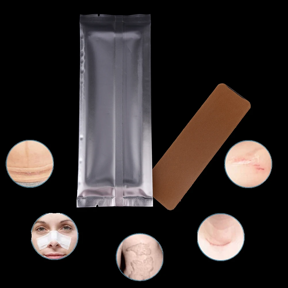 2018 силиконовый пластырь для удаления шрамов многоразовый травм ремонт кожи 5x