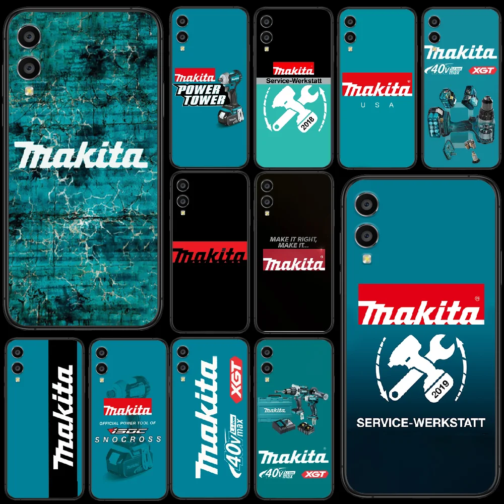 

Toolbox Makita Phone Case For HUAWEI Honor 7 8 A 9 X Mate 10 i 20 V 40 Lite Pro Y7 2019 black Cover 3D Waterproof Fashion Bumper