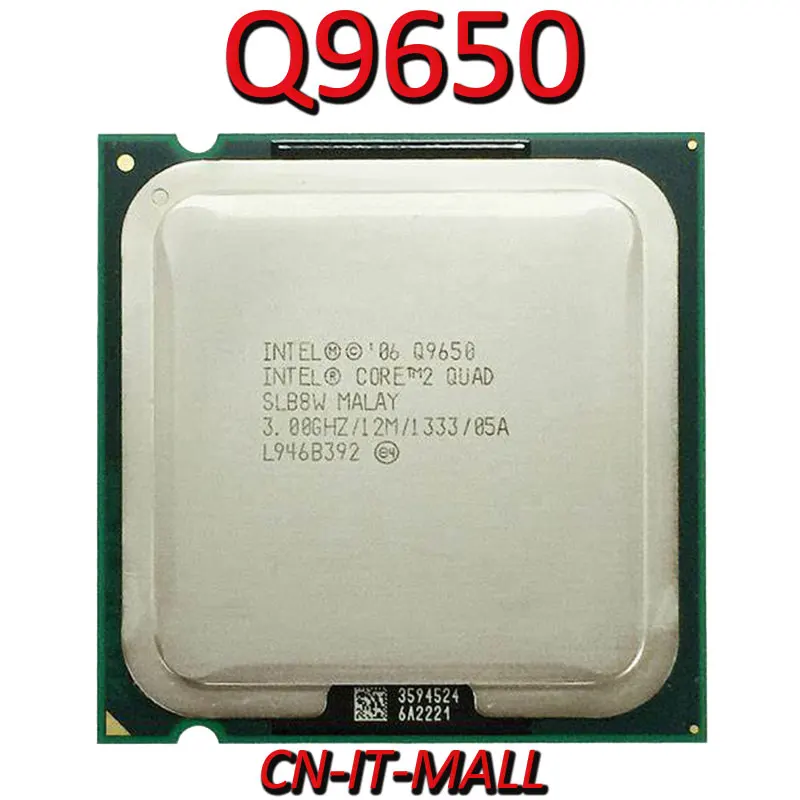 Процессор Intel Core Q9650 3 0 ГГц 4 ядра потока LGA775|Компьютерные кабели и разъемы| |