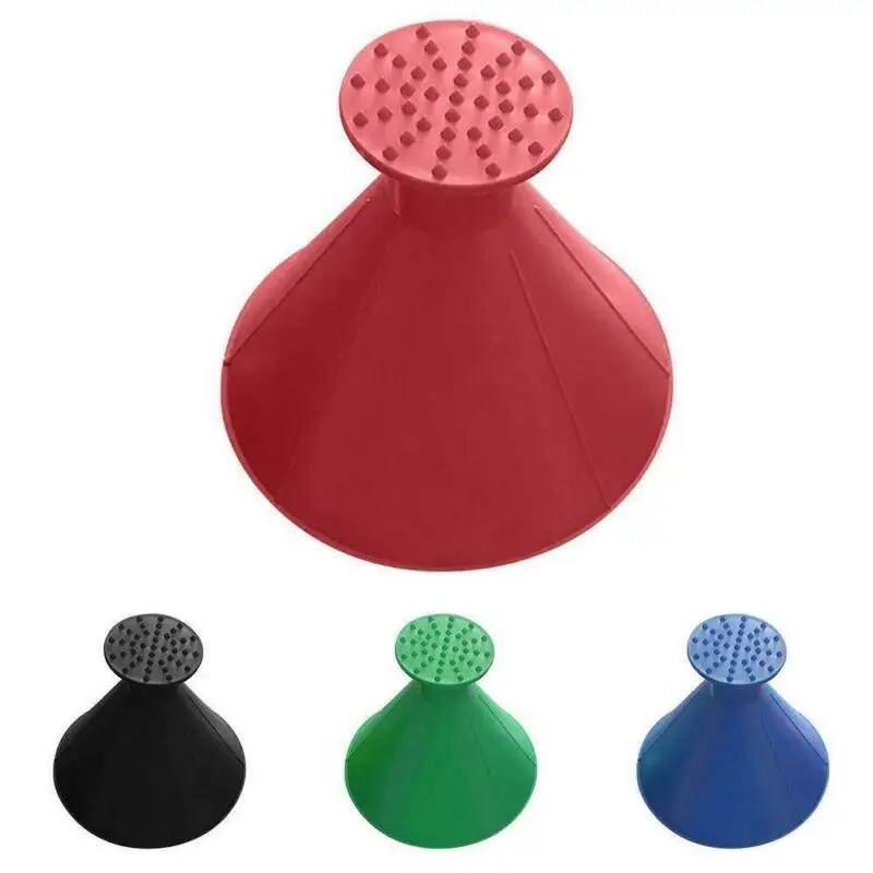 

Magical Car Windshield Ice Scraper Snow Remover Tool Cone Shaped Round Funnel Useful Cleaning Tools US