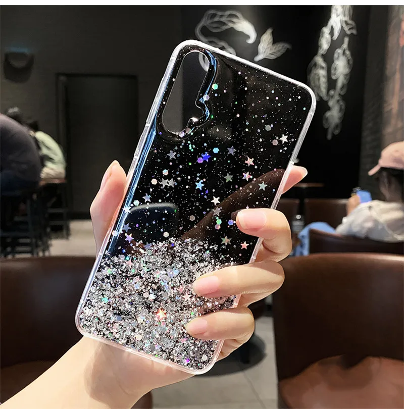 Блестящий Мягкий чехол для Huawei Honor 10 Lite 10i 9X 8X 8A 8C 7A Play 9C AKA-L29 9S DUA-LX9 5 45 9A 2020 телефона |