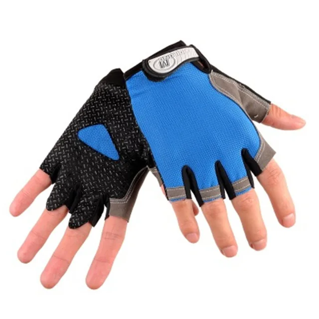 Non-Slip Gel Half-finger Gloves for Women Men's Outdoor Sports Badminton Fitness Running Bike Cycling Bicycle Riding Fingerless | Спорт и