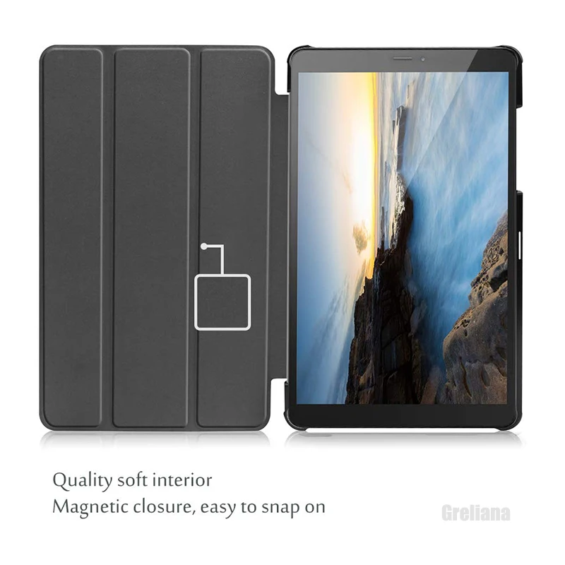 Тонкий магнитный складной чехол для samsung Galaxy Tab A 8 0 &quotT290 T295 SM-T290 SM-T295 2019 |