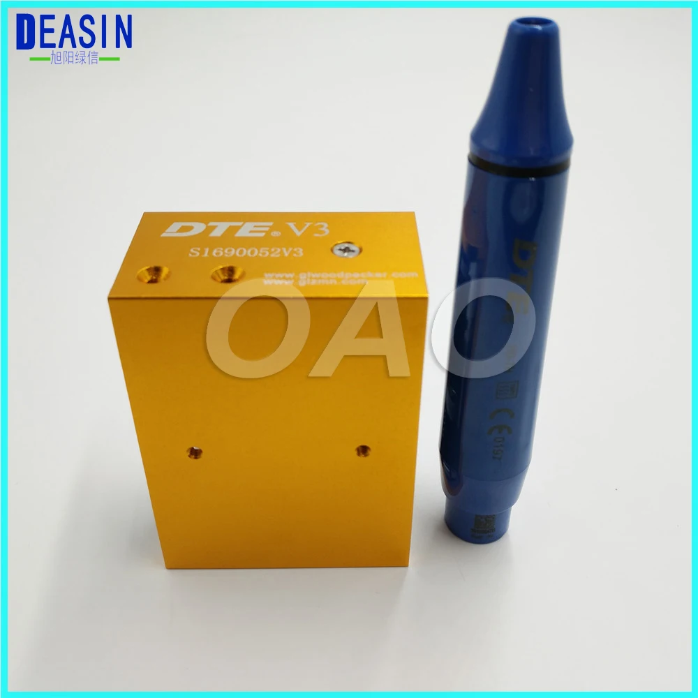 

Good Quality One set V3 Control Box + Hand piece + Tip For Built-in Type Scaler Woodpecker/ EMS Dentist Chair Teeth Cleaning