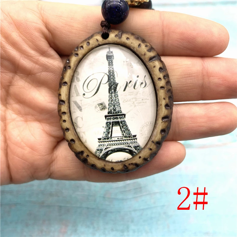 Новое Женское Ожерелье этническое искусственное ожерелье ручной работы с