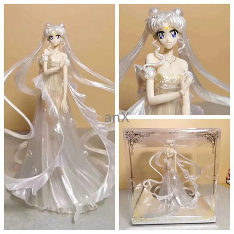 25 см Tsukino Usagi фигурки девушка ПВХ игрушки аниме Сейлор Мун свадебное платье