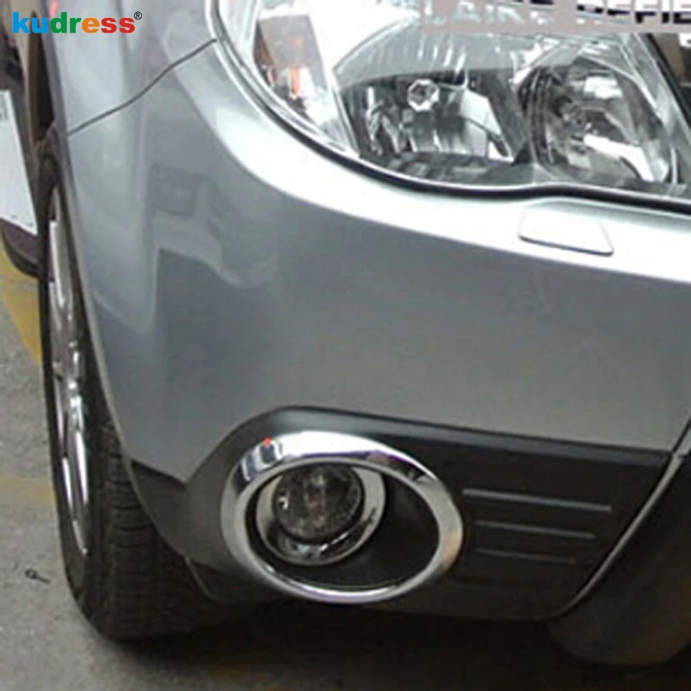 Для Subaru Forester 2009 2010 2011 2012 хромированный передний противотуманный светильник крышка лампы Отделка противотуманный светильник лампа тень рамка аксессуары 2 шт