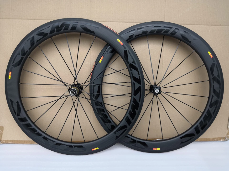 Боб саржевое плетение Mavic cosmic 700C 60 мм Глубина шоссейного велосипеда Углеродные