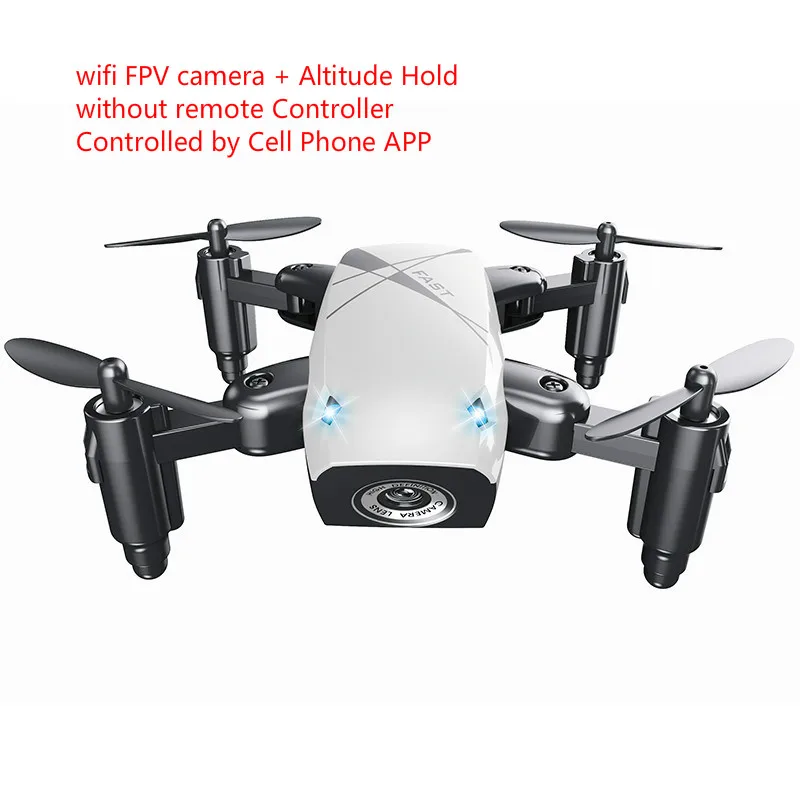 white with camera JD JY018 FPV Радио R/C портативный Квадрокоптер 720P камера WiFi складной карманный Дрон для селфи VS E58 пульт дистанционного управления Flycam вертолет - Цвет: white with camera