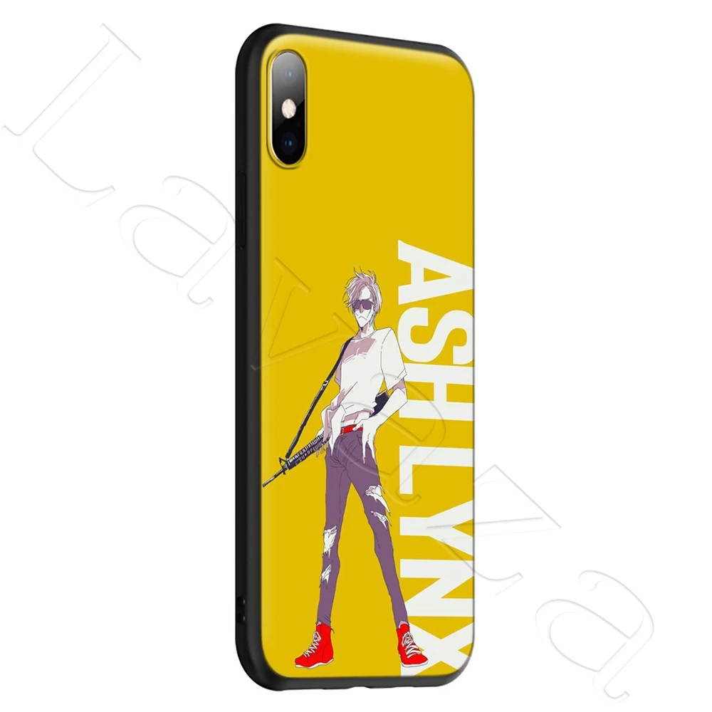 Силиконовый мягкий чехол Lavaza с бананом рыбой пепельницей для iPhone 12 Mini 11 Pro XS Max XR X 8
