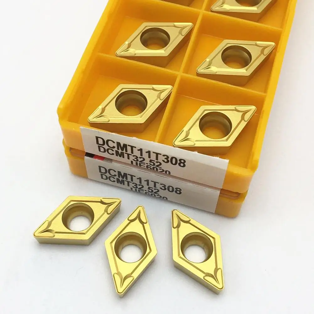 

DCMT11T308 UE6020 DCMT 11T308 Carbide Insert Internal Turning Tool CNC Cutting Tool Lathe Tool Turning Insert