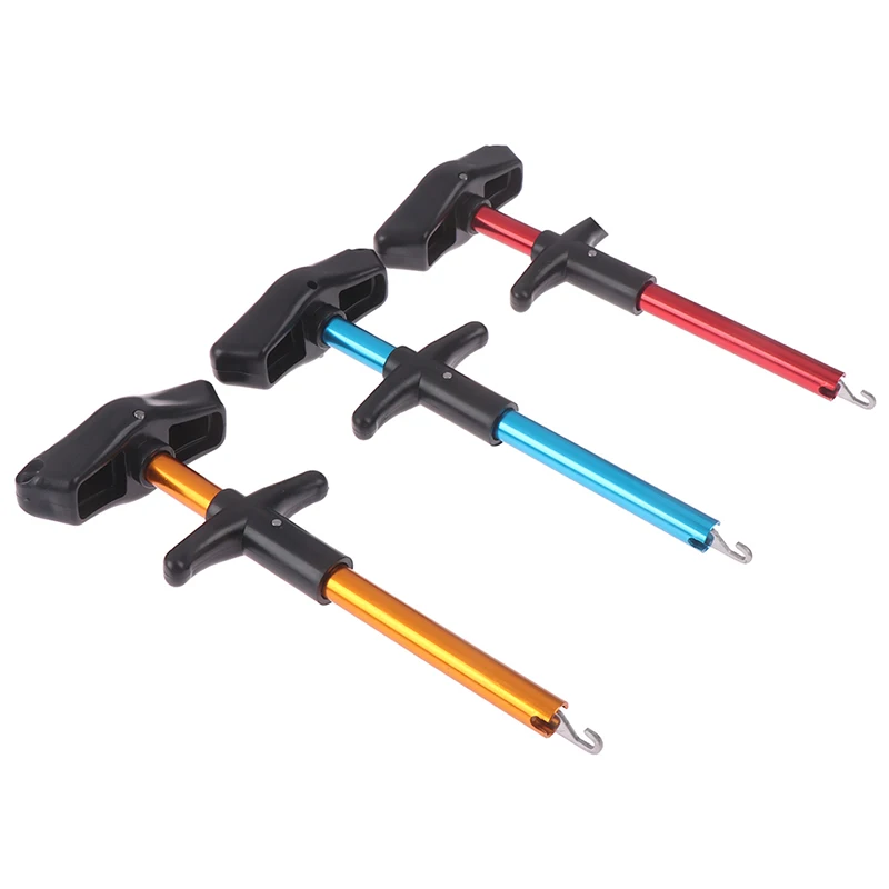 

Easy Fish Hook Remover Puller Portable Fish Hook Remover Fishing Tool T-Handle Three Colors Available