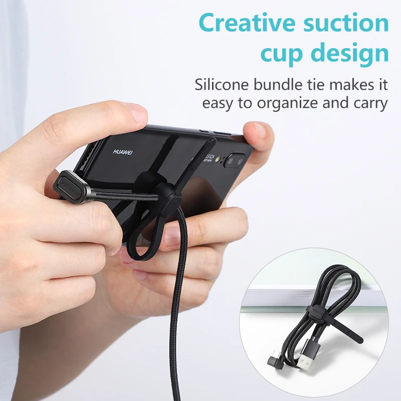 Кабель KUULAA USB Type-C для samsung S10 S9 S8 Xiaomi mi кабель быстрой зарядки и передачи данных с