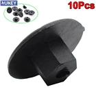 Клипы 10шт 4мм автомобилей Fender Mud Flap брызговик колесо Arch Бампер панель Auto крепежи клип для Mercedes Benz