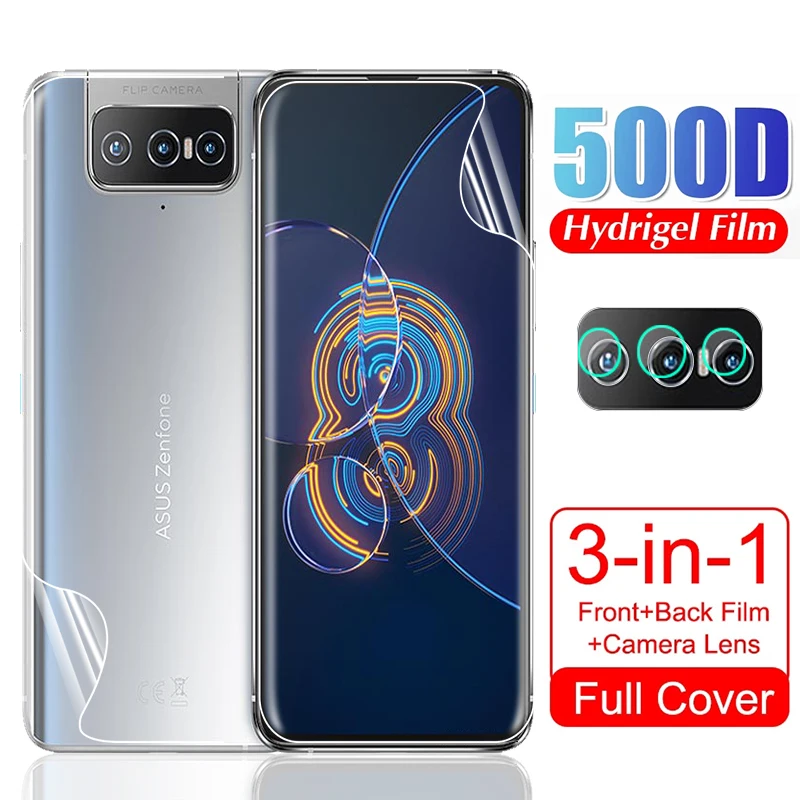 Гидрогелевая защитная пленка для объектива камеры Asus Zenfone 8 |