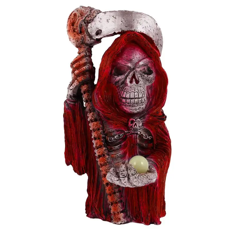 

1 шт. фигурка Grim Reaper, искусственная садовая статуя зомби